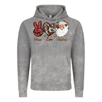 Cloud Rock Peace love Christmas Vintage Hoodie - NancyCooperArtShop