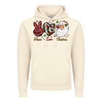 Vintage Artic Peace love Christmas Vintage Hoodie - NancyCooperArtShop