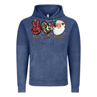 Peace Love Christmas Vintage Hoodie | Teevron