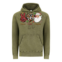 Vintage Olive Peace love Christmas Vintage Hoodie - NancyCooperArtShop