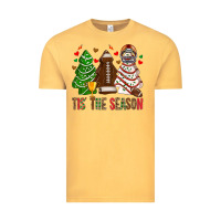 Vintage Mustard tis' the season american football christmas cakes bbs Vintage Tee - BundleAndBundleShop