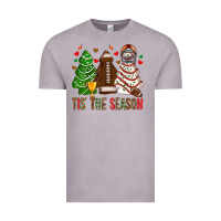 Vintage Zinc tis' the season american football christmas cakes bbs Vintage Tee - BundleAndBundleShop