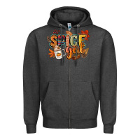 Charcoal Heather spice girl Zipper Hoodie - CowGirlArtShop