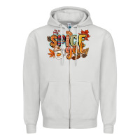 Dove Grey spice girl Zipper Hoodie - CowGirlArtShop