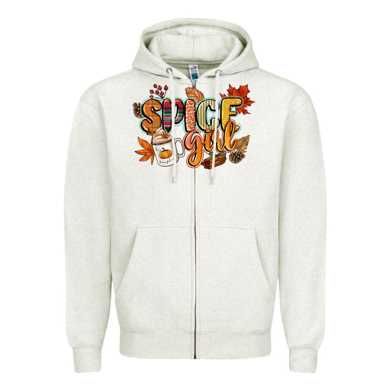 Spice Girl Zipper Hoodie by CowGirlArtShop | Teevron