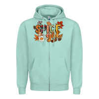 Seafoam spice girl Zipper Hoodie - CowGirlArtShop