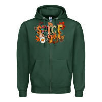 Sports Green spice girl Zipper Hoodie - CowGirlArtShop