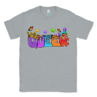 Heather Grey Western Queer LGBTQ+ Classic Tee - BundleAndBundleShop