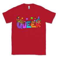 Red Western Queer LGBTQ+ Classic Tee - BundleAndBundleShop