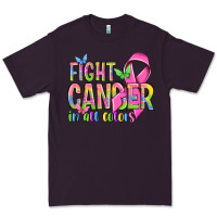 Plum fight cancer in all colors Premium Tee - NancyCooperArtShop
