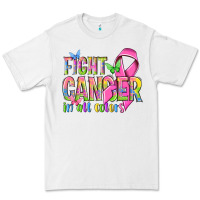 White fight cancer in all colors Premium Tee - NancyCooperArtShop