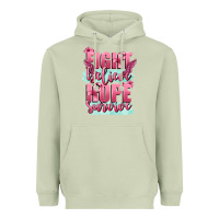 Matcha fight believe hope survive cancer awareness Heavyweight Hoodie - FaDigitalArtStudio