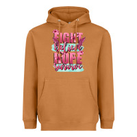 Meerkat fight believe hope survive cancer awareness Heavyweight Hoodie - FaDigitalArtStudio