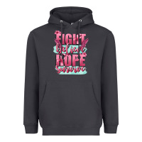 Smoke fight believe hope survive cancer awareness Heavyweight Hoodie - FaDigitalArtStudio