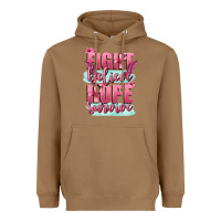 Toasted Coconut fight believe hope survive cancer awareness Heavyweight Hoodie - FaDigitalArtStudio