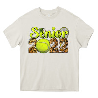 Cream tennis senior 2022 Heavy Core Tee - BarkalooDesign