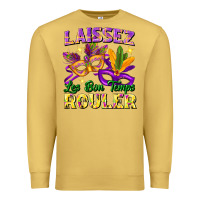Antique Gold Laissez les bon temps rouler Premium Sweatshirt - FaDigitalArtStudio
