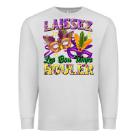 Dove Grey Laissez les bon temps rouler Premium Sweatshirt - FaDigitalArtStudio