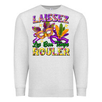 Oatmeal Heather Laissez les bon temps rouler Premium Sweatshirt - FaDigitalArtStudio