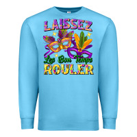 Ocean Blue Laissez les bon temps rouler Premium Sweatshirt - FaDigitalArtStudio