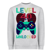Heather Grey Level 40 Unlocked Heavyweight Sweatshirt - Bettercallsaul