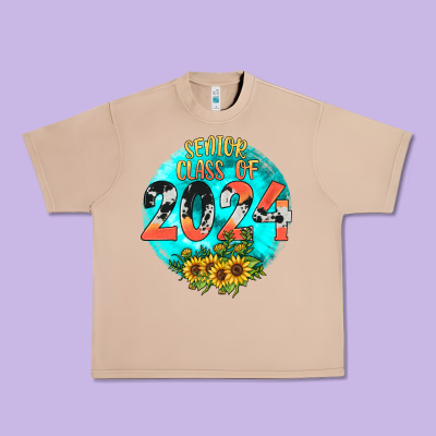 Class Of 2024 Senior Urban Heavy Tee Designed By Jahusdesignshop