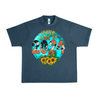 Midnight Navy class of 2024 senior Urban Heavy Tee - JahusDesignShop