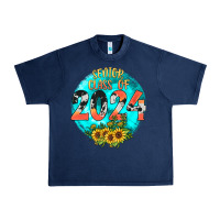 Navy class of 2024 senior Urban Heavy Tee - JahusDesignShop