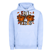 Pigment Grape Ice autumn style with pumpkins Urban Hoodie - CowhideDigitalArt