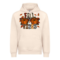 Sandshell autumn style with pumpkins Urban Hoodie - CowhideDigitalArt
