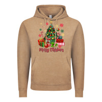 Merry Christmas Tree With Gift Box Vintage Hoodie | Teevron