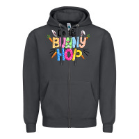 Smoke do the bunny hop easter Zipper Hoodie - CowGirlArtShop