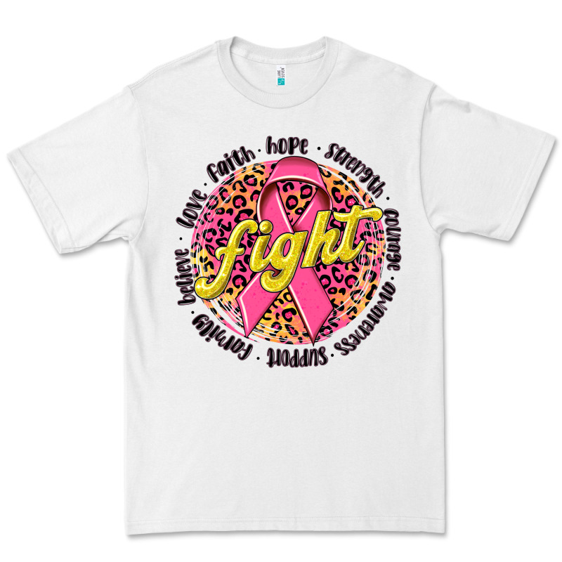 Fight Breast Cancer Premium Tee by NancyCooperArtShop | Teevron