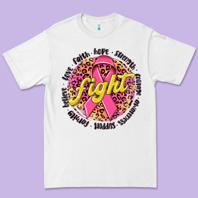 Fight Breast Cancer Premium Tee Designed By Nancycooperartshop