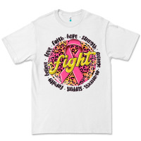 White fight breast cancer Premium Tee - NancyCooperArtShop