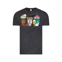 Vintage Black western volleyball coffee cups bbs Vintage Tee - BundleAndBundleShop