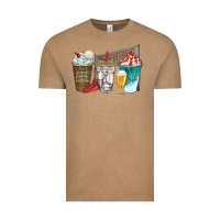 Vintage Coffee western volleyball coffee cups bbs Vintage Tee - BundleAndBundleShop