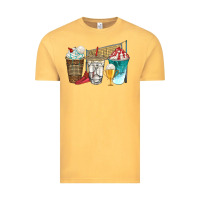 Vintage Mustard western volleyball coffee cups bbs Vintage Tee - BundleAndBundleShop