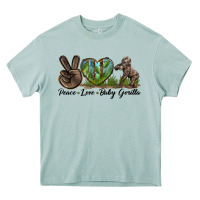 Arona Peace Love Baby Gorilla Heavy Core Tee - LillyAllenDesigns