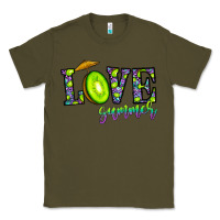 Army Green love summer Classic Tee - CowhideDigitalArt