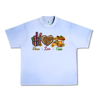 Grape Ice Peace Love Fiesta Urban Heavy Tee - BundleAndBundleShop