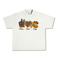 Pistachio Peace Love Fiesta Urban Heavy Tee - BundleAndBundleShop