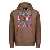 Chestnut for the love of the valentine Premium Hoodie - OliviaCreatesArt