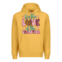 Mustard for the love of the valentine Premium Hoodie - OliviaCreatesArt
