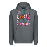 Rock for the love of the valentine Premium Hoodie - OliviaCreatesArt