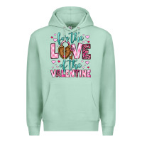 Seafoam for the love of the valentine Premium Hoodie - OliviaCreatesArt