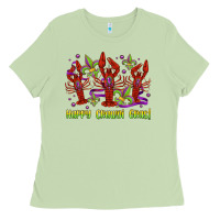 Matcha happy crawdi gras mardi gras carnival Ladies Tee - Jasminsmagicworld