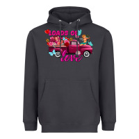 Smoke Loads of love Valentine's day truck Heavyweight Hoodie - FaDigitalArtStudio