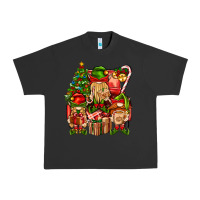 Pigment Black Christmas Elf Truck Urban Heavy Tee - BundleAndBundleShop
