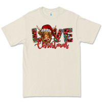 Bone love christmas highland cow and turquoise gemstone Premium Tee - Jasminsmagicworld